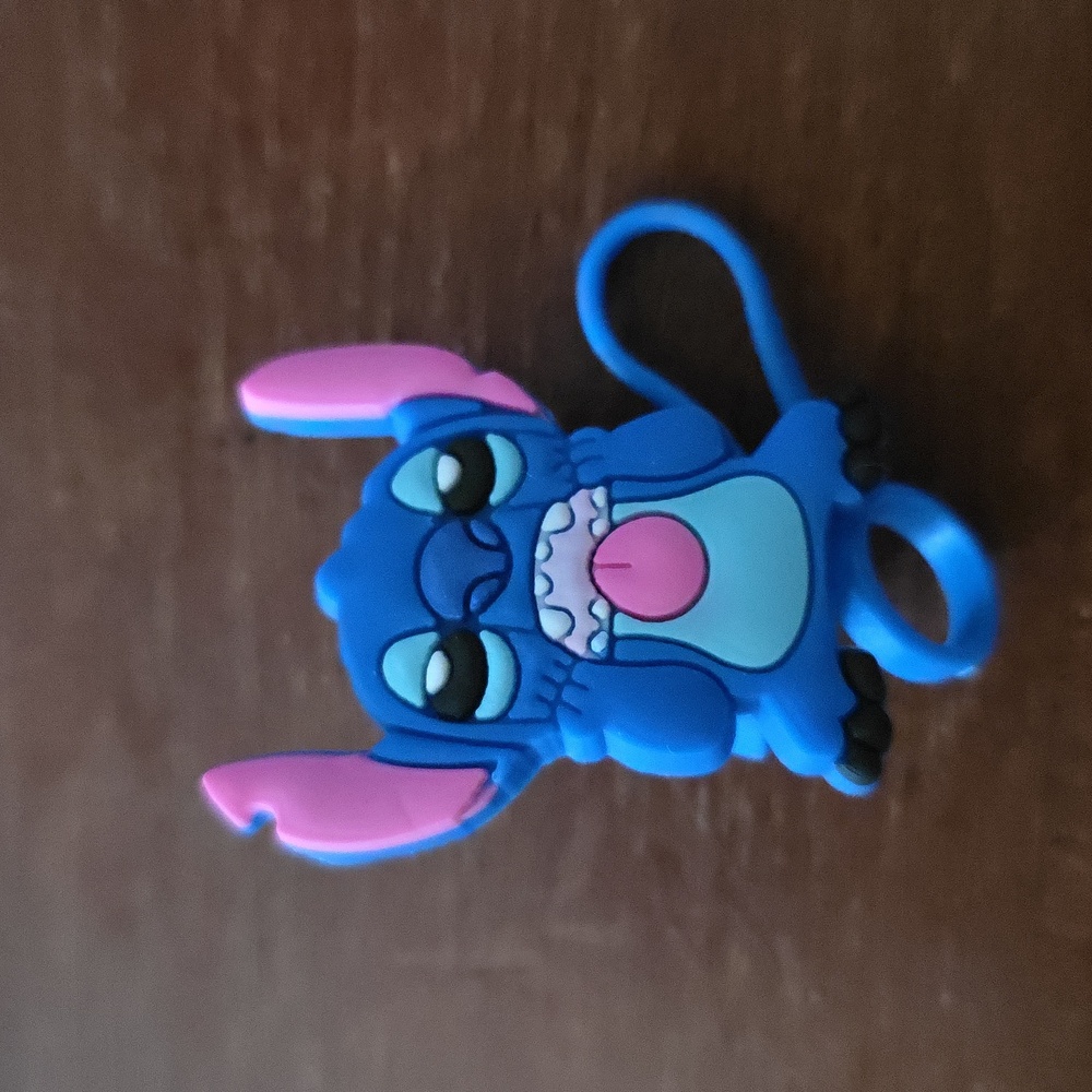 Blue Alien Silicone Straw Topper Experiment 626 Grumpy Toungue Out Pose